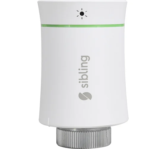 Sibling 00-01018464 Умная термоголовка для радиатора Sibling (белая)