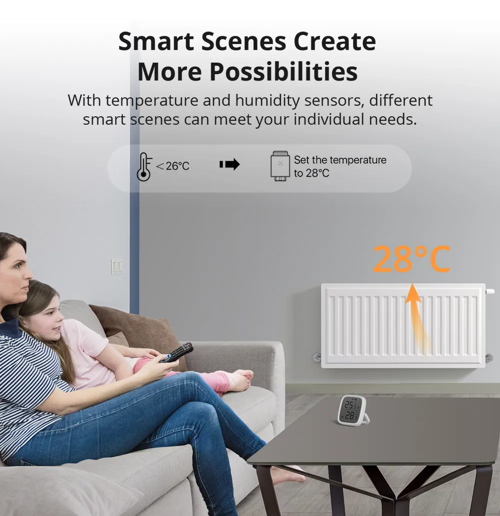 Sonoff TRVZB Термостатический радиаторный клапан Zigbee