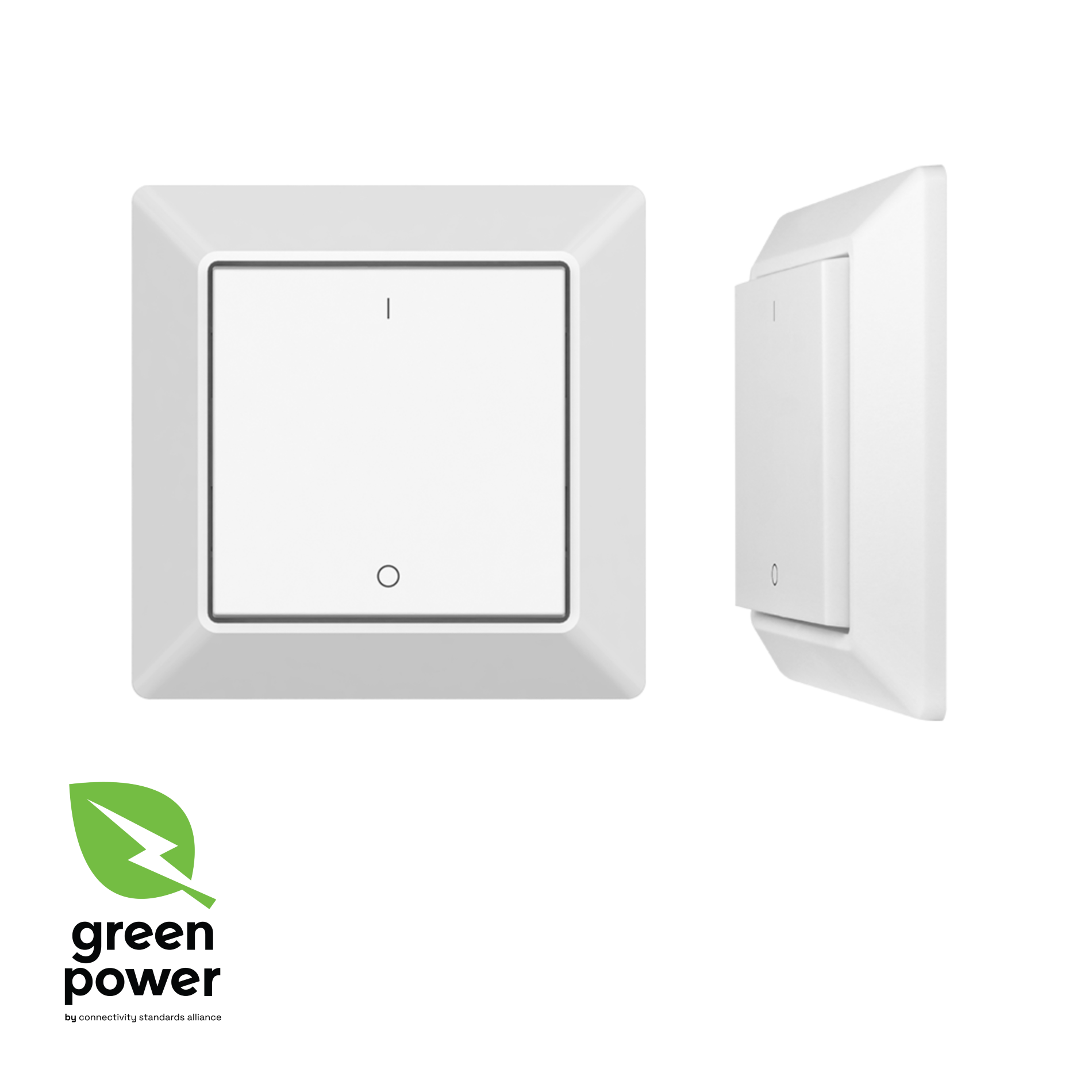 INTTECHNO REMOTE SWITCH (SINGLE) INTGPDRS1MONO - Беспроводной выключатель 1-клавишный